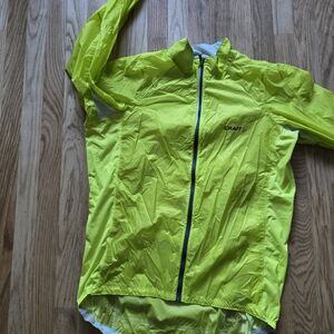 Craft Neon Yellow Cycling Running Performance Jacket